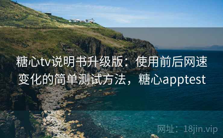 糖心tv说明书升级版：使用前后网速变化的简单测试方法，糖心apptest