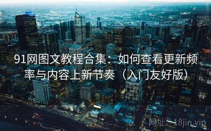 91网图文教程合集：如何查看更新频率与内容上新节奏（入门友好版）